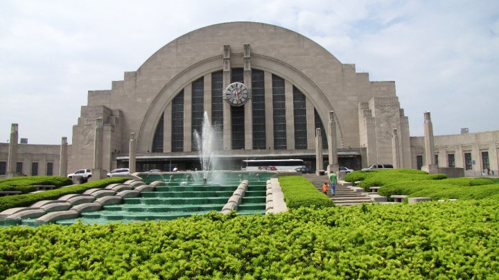 The front of Cincinnati Museum Center